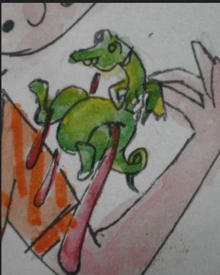 Creation of what is dis dragon doing here?: Step 3